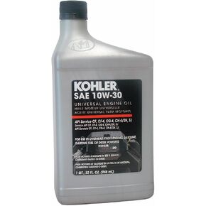 Kohler 25-357-06-S Lawn & Garden Equipment Engine Oil, SAE 10W-30, 1-qt Genuine Original Equipment Manufacturer (OEM) part