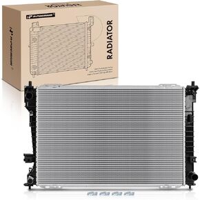 A-Premium Engine Coolant Radiator Assembly Compatible with Ford Escape 2008-2012 & Mazda Tribute 2008-2011 & Mercury Mariner 2008-2011, 2.3L 2.5L