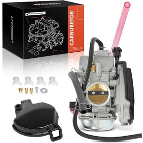 A-Premium 1 Barrel Carburetor Compatible with Kawasaki Prairie 360 KVF360 2003 2004 2005 2006 2007 Electronic Choke