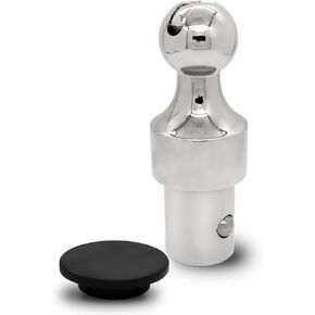 2-5/16 Inch Puck System Gooseneck Hitch Ball, Compatible with 2013-2024 Ford F250 F350 F450, 2016-2024 Chevrolet Silverado, GMC Sierra, Nissan Titan XD & 2013-2024 Dodge RAM 2500 3500, Replace# 60629