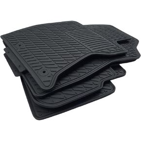 Fits 2019-2024 Subaru Forester Floor Mats Front & 2nd Row Seat Liner Set 3D Custom Fit All-Weather Full Set Liners (Black)