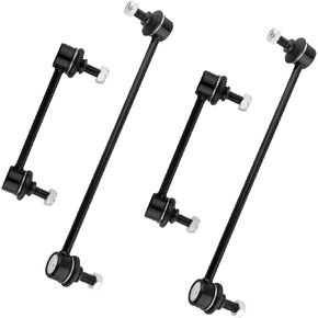 4Pcs Front & Rear Stabilizer Sway Bar End Links Fit For Mitsubishi Endeavor 2004-2011 AWD Replace# K750148 K80296