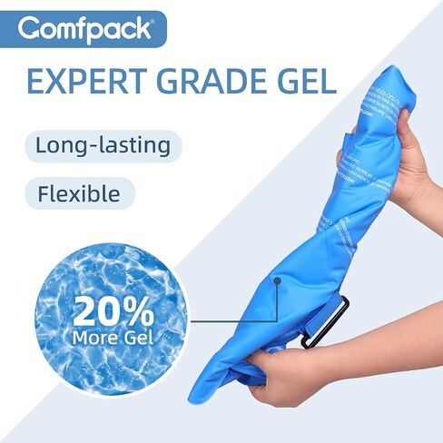 Large Ice Pack for Back Pain Relief, All Body Multipurpose Ice Pack for Lower Back Pain, Hot Cold Therapy Relief Back, Shoulder, Hip, Knee Injuries, Surgery, Swelling, Arthritis in Saudi Arabia