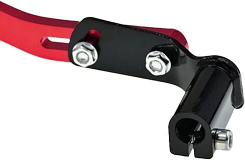 دراجة نارية ركلة بداية رافعة دواسة والعتاد بار الأحمر، صالح العالمي ل12mm / 0.47 "تصاعد ثقب، CNC الألومنيوم دراجة نارية بداية رافعة in Saudi Arabia