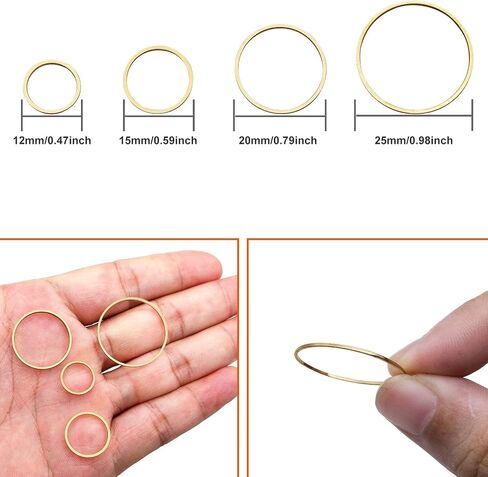 60pcs Earrings Beading Hoop Earring Finding Geometric Pendant Connector Round Hoop Earring for Jewelry Making DIY Crafts Art Creation Girl Gift(Triangle & Square & Circle) in Saudi Arabia