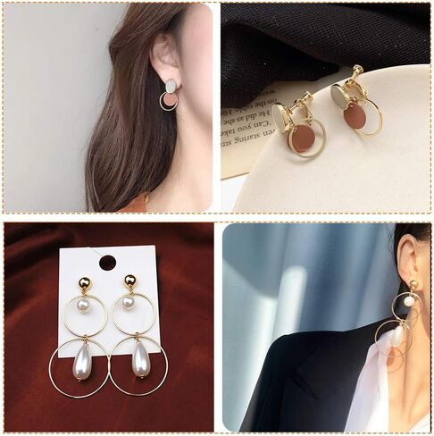 60pcs Earrings Beading Hoop Earring Finding Geometric Pendant Connector Round Hoop Earring for Jewelry Making DIY Crafts Art Creation Girl Gift(Triangle & Square & Circle) in Saudi Arabia