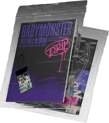 BABYMONSTER DRIP 1st Full Album Standard Ver(ZIP LOCK Ver.) in Saudi Arabia