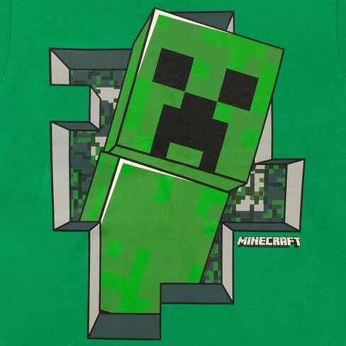Minecraft Boys' Creeper T-Shirt in Saudi Arabia