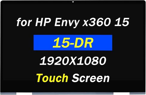 Replacement for Dell Inspiron 13 7347 7348 7359 P57G P57G002 9CWH8 LTN133HL03-201 FHD 1920x1080 13.3" LCD Display Touch Screen Assembly Control Board (Right-Angled Bezel) in Saudi Arabia