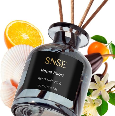 SNSE Dubai Reed Diffuser Set | 3.38 oz Scent Fragrance Oil Diffuser for Bedroom, Bathroom, Home Décor and Gift, Decorative Air Fresheners with Sticks in Saudi Arabia