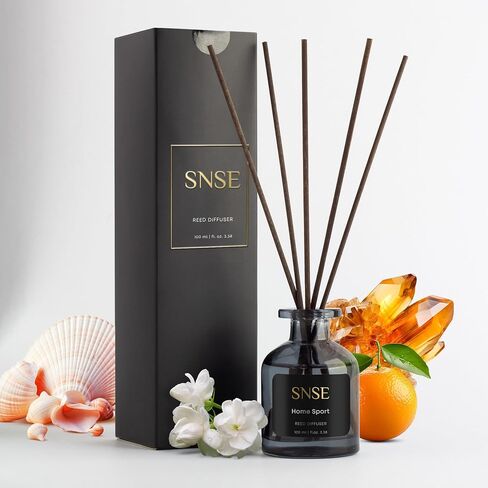 SNSE Dubai Reed Diffuser Set | 3.38 oz Scent Fragrance Oil Diffuser for Bedroom, Bathroom, Home Décor and Gift, Decorative Air Fresheners with Sticks in Saudi Arabia