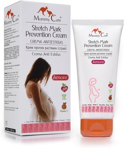 Stretch Mark Remover For Pregnancy, Anti Striae - Anti Stretch Marks, All Natural Organic Maternity Stretch Mark Prevention Lotion With Laminaria seaweed, Shea Butter Avocado and Olive Oil 3.38 fl oz in Kuwait