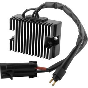Voltage Regulator Rectifier Replacement Fit For Harley Davidson Sportster 1200 / For Harley Davidson Sportster 883 2004 2005 2006 Replace# 74523-04, 49-8251, 498251, 49-8325, 498325, 21-0788