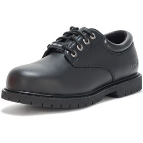 Skechers Men's Work Cottonwood Cantix Leather Slip Resistant Shoe Food Service