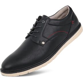 Hawkwell Men's Plus Size Casual Oxfords Shoes Comfortable Business Dress Sneakers