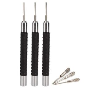 3Pcs Watch Band Chain Link Remover Punch Pins Set, Watch Strap Adjuster Watch Repairing Tool Alloy Watch Band Link Remover Pin , 0.7mm 0.8mm 0.9mm