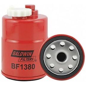 Baldwin Filters Fuel Filter, 4-19/32 x 3-1/32 x 4-19/32In