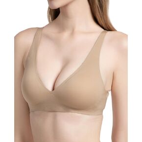 Deep V Bra Comfort Push Up Bras No Underwire Seamless Soft Wireless Bralette Full Coverage Sport Everyday Bra
