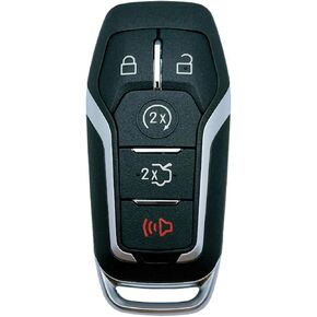 Replacement Key Fob Shell Case Fits for Ford Mustang Fusion Edge Explorer F150 F250 F350 Lincoln MKZ MKX MKC 2014 2015 2016 2017 Keyless Entry Remote Control Key Cover
