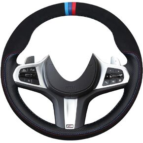 Eiseng DIY Stitching Steering Wheel Cover for BMW 3 5 Series G20 M340i G30 G01 X3 G02 X4 G05 X5 X6 M G07 X7 M50i 6 Series Gran Turismo(6GT) G29 Z4 Accessories