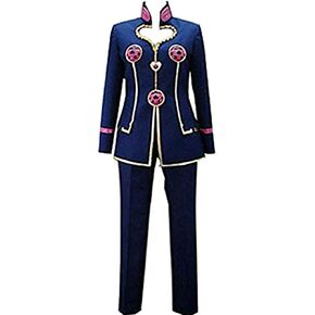 Halloween Giorno Giovanna Party Jacket Outfits Costume-Made