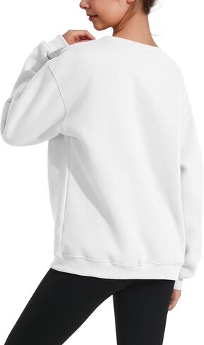 KEREDA Girls Crewneck Oversized Sweatshirt Long Sleeve Tops Loose Pullover Solid Fleece Clothes 7-14 Years in Kuwait