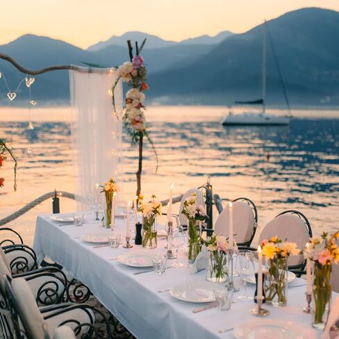 3 قطع مزهريات زجاجية أسطوانية للقطع المركزية بطول 8 بوصات مزهرية زجاجية حامل شموع الإعصار مجموعة من 3 مزهريات شفافة طويلة لديكور المنزل والزفاف in Kuwait