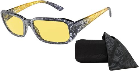 ARNETTE Gringo AN4265 Rectangle Sunglasses for Men + BUNDLE with Designer iWear Eyewear Kit in Saudi Arabia