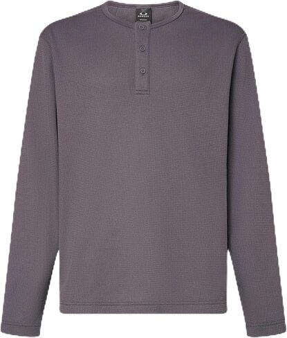 Oakley Men's All Day Waffle Long Sleeve Henley Tee in Kuwait