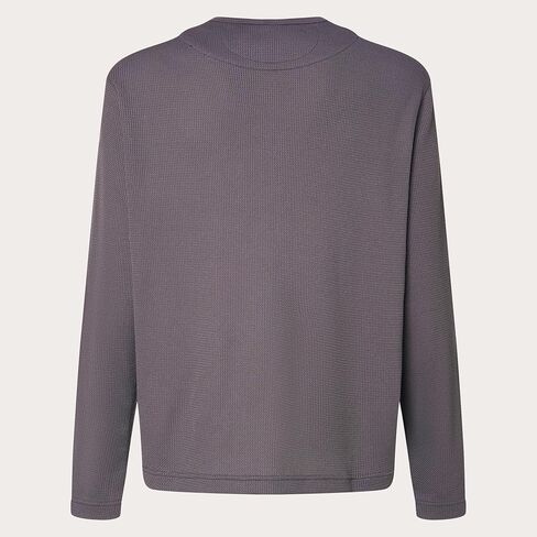 Oakley Men's All Day Waffle Long Sleeve Henley Tee in Kuwait