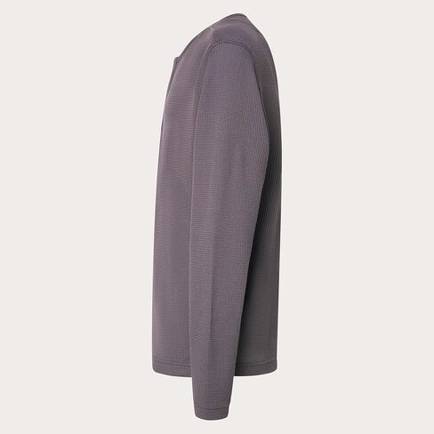 Oakley Men's All Day Waffle Long Sleeve Henley Tee in Kuwait