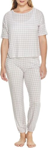 Honeydew Intimates Sun Lover French Terry Lounge Set Heather Grey Stars XS in Saudi Arabia