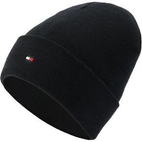 Tommy Hilfiger Men's Flag Embroidery Cuff Hat