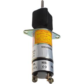 JEENDA Solenoid 307-2758 w/Three Terminal 12V Compatible with Miller Welders,AEAD 200LE,Legend,Onan P216G P218G P220G P224G OL16 OL18 OL20