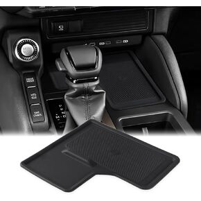 Auovo Center Console Wireless Charging Mat Compatible with 2024 2025 Toyota Land Cruiser Prado 250 J250 LC250 Accessories Silicone Wireless Charging Protective Mat Pad for 2024 Land Cruiser 1-Piece