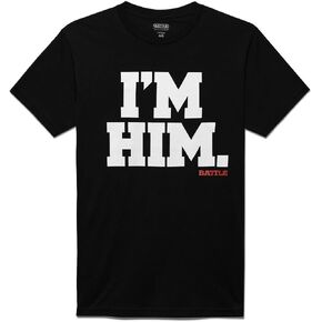 Battle Sports I'm HIM T-Shirt, 100% Cotton, Classic Fit for Adults & Kids