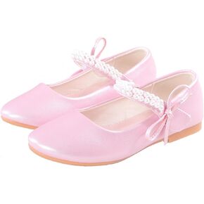 High Heels for Kids Princess Shoes Flats Wedding Party for Girls Toddler Little Kid
