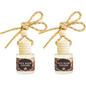 Cinnamon Apple Scented Car Freshener Diffuser (2-pack) Seasosnal Holiday Cute Car Decor for Fall/Autumn (Cinnamon Apple)