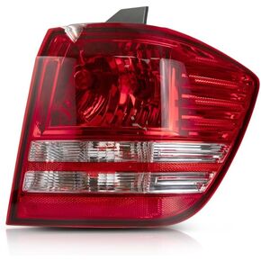 For Dodge Journey 2010-2020 Tail Light Driver Side | Outer | Clear & Red Lens | CAPA Certified | Replacement For CH2804102 | 5116291AH