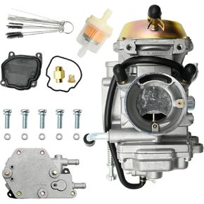 3130725 Carburetor Replacement For Polaris Magnum 325 330 425 500 2X4 4X4 6X6 ATV, 3130958 3131125 3131383 Carb With 2520227 Fuel Pump