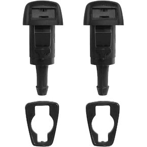 98630-2K100 Premium Wiper Washer Nozzles Fit for 2009-2020 Kia Sportage, Soul, Niro, Optima, EV Hybrid Select Models | Windshield Washer Fluid Jet Nozzle | Easy to Install | 2 Pack, Ref 986302K100