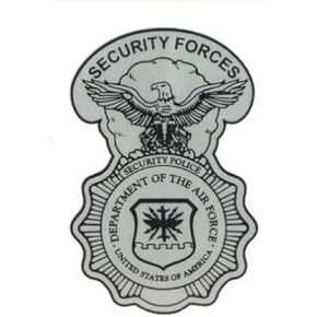 Air Force Security Forces Shield Decal Sticker