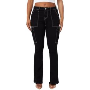 True Religion Women's Becca SN MR Bootcut
