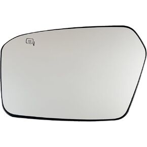 2010 Fusion Driver Side Heated Mirror Glass Compatible with 2006 2007 2008 2009 2010 Ford Fusion Left Side Mirror Glass with Rear Holder