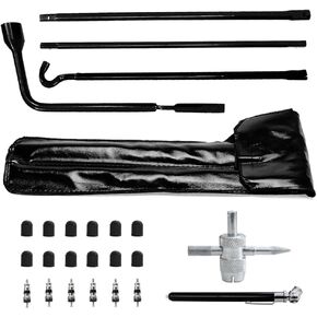 Spare Tire Removal Tool Kit Tire Lug Wrench Handle Tire Removal Replacement Kit Fit For 1998-2021 Toyota Tacoma 2004-2021 Toyota Tundra 2008-2021 Sequoia