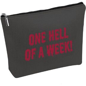 Tampon bag Period Pouch Sanitary Holder One Hell of a Week Gifts For Best Friend (One Hell of a Week bag)