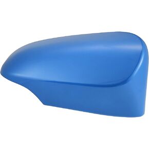 Motoforti Right Side Mirror Cover Cap, Rearview Mirror Cover Cap, for Toyota Yaris 2012-2019 for Models with Turn Signal Light, ABS, Deep Blue