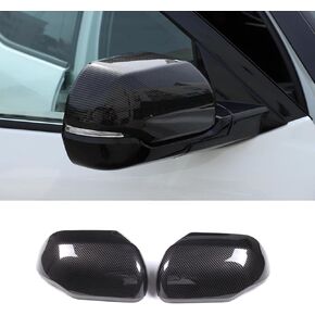 Car Side Rearview Mirror Cover Trim For Toyota Tundra Sequoia 2022-2024, Side Wing Mirror Cap Car Decoration Accessories (Matte black)