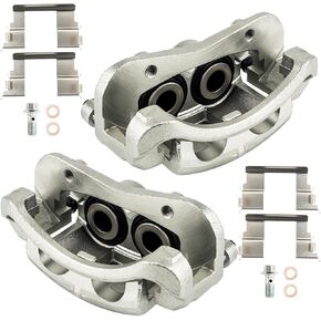 KAX Front Brake Caliper 18B4938+18B4939 Compatible For Colorado 2004-2008, Canyon 2004-2008, G6 2005, i-290 2007-2008, i-280 2006, i-370 2007-2008, i-350 2006, Replacement Brake Caliper