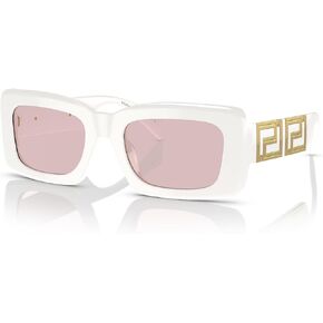Versace VE 4444U White/Light Pink 54/21/140 women Sunglasses